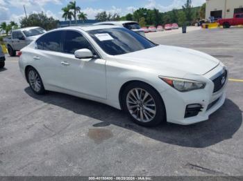  Salvage INFINITI Q50