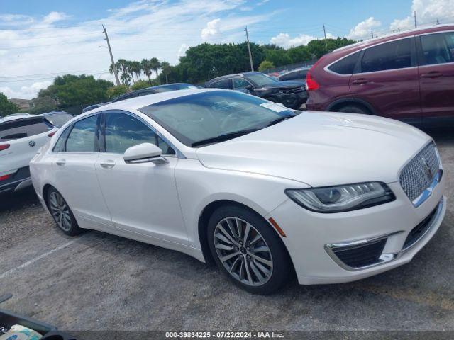  Salvage Lincoln MKZ Hybrid