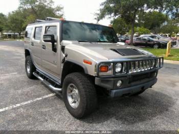  Salvage HUMMER H2 Suv