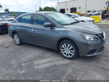  Salvage Nissan Sentra