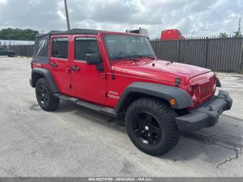  Salvage Jeep Wrangler