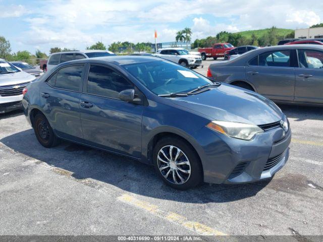  Salvage Toyota Corolla