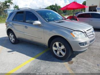  Salvage Mercedes-Benz M-Class