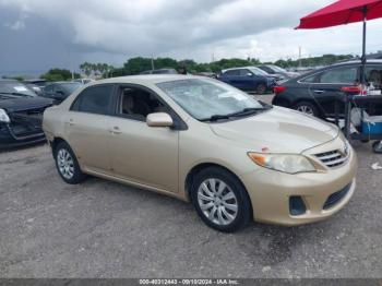  Salvage Toyota Corolla