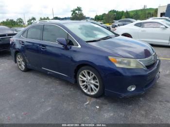  Salvage Lexus HS 250h