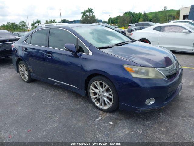  Salvage Lexus HS 250h