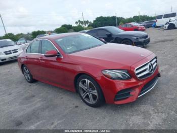  Salvage Mercedes-Benz E-Class