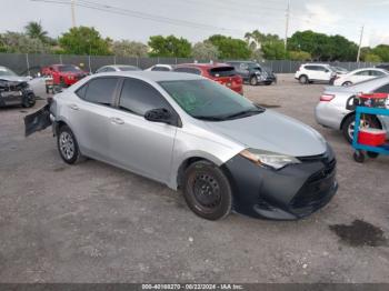  Salvage Toyota Corolla