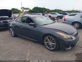  Salvage INFINITI G37x