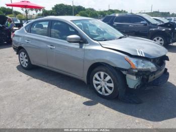  Salvage Nissan Sentra