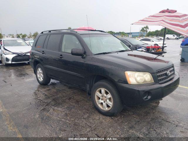  Salvage Toyota Highlander