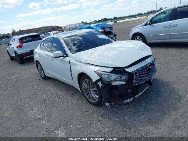  Salvage INFINITI Q50