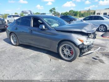  Salvage INFINITI Q50