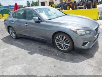  Salvage INFINITI Q50