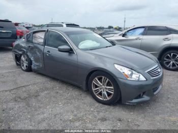  Salvage INFINITI G37