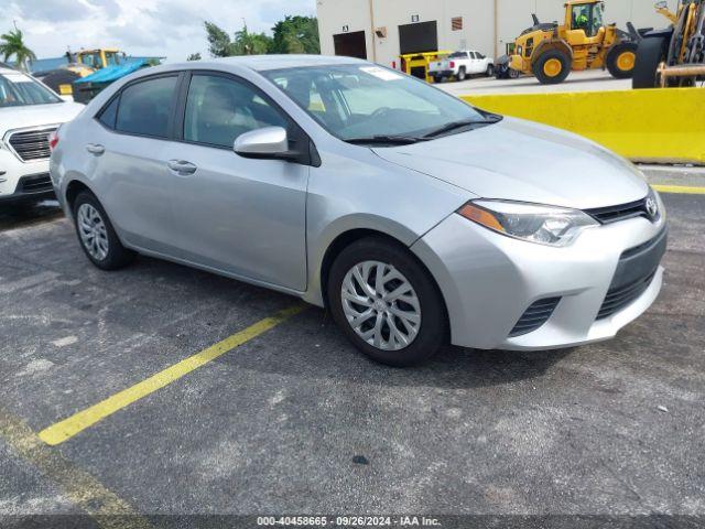  Salvage Toyota Corolla