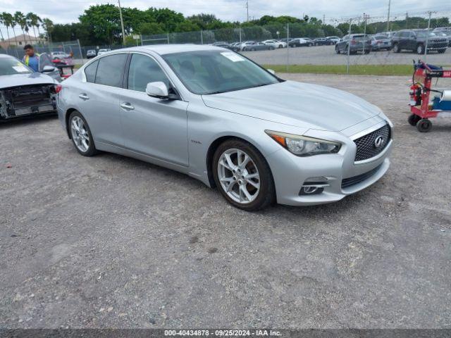  Salvage INFINITI Q50 Hybrid