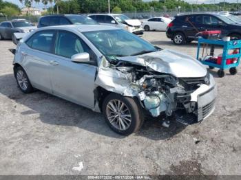  Salvage Toyota Corolla