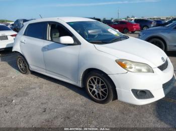  Salvage Toyota Matrix