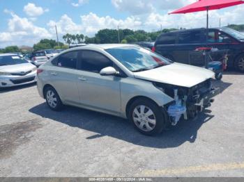  Salvage Hyundai ACCENT