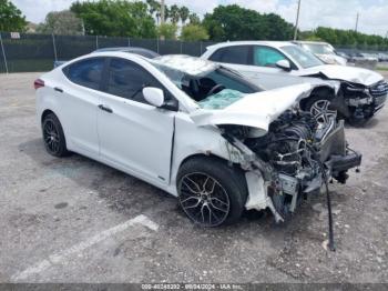  Salvage Hyundai ELANTRA