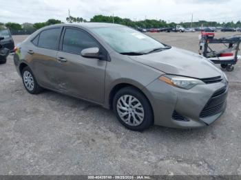  Salvage Toyota Corolla