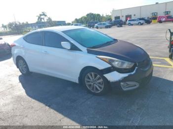  Salvage Hyundai ELANTRA