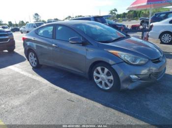  Salvage Hyundai ELANTRA