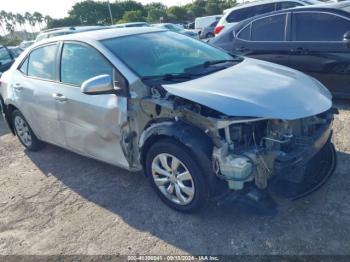  Salvage Toyota Corolla