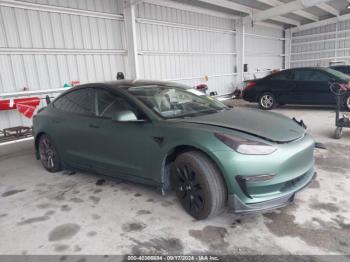  Salvage Tesla Model 3