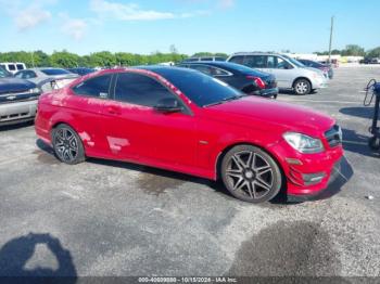  Salvage Mercedes-Benz C-Class