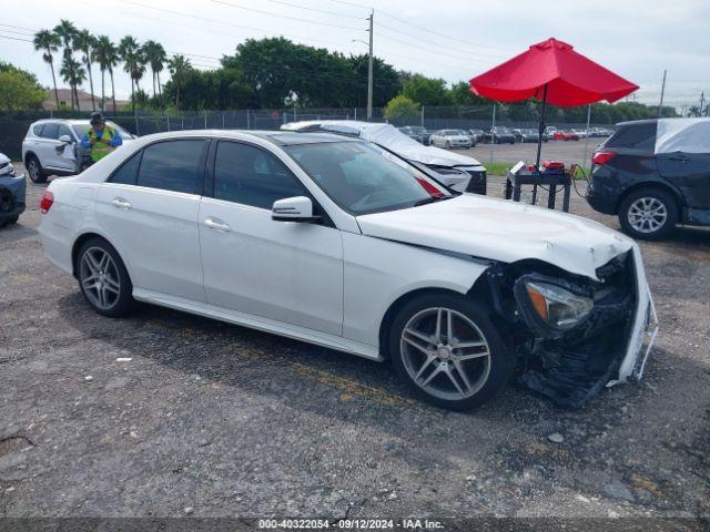  Salvage Mercedes-Benz E-Class