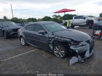  Salvage Lexus Is