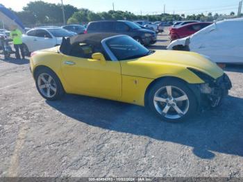  Salvage Pontiac Solstice