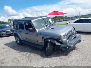  Salvage Jeep Wrangler