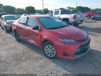  Salvage Toyota Corolla