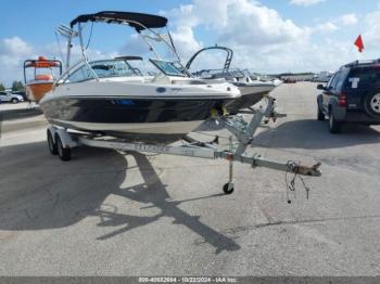  Salvage Sea Ray 205 Sport