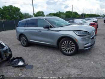  Salvage Lincoln Aviator