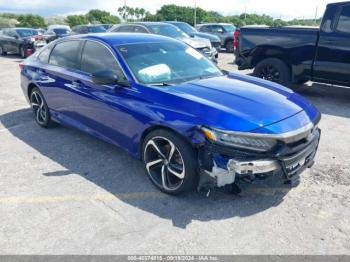  Salvage Honda Accord