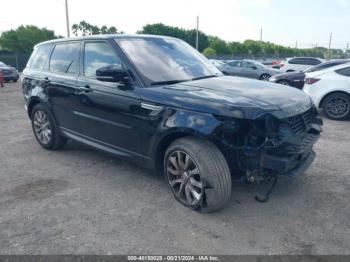  Salvage Land Rover Range Rover Sport