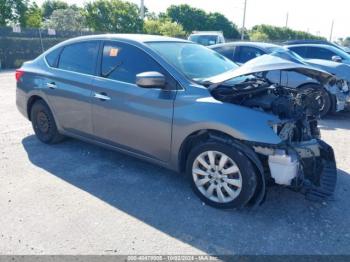  Salvage Nissan Sentra