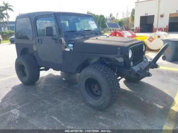  Salvage Jeep Wrangler