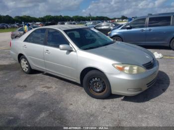  Salvage Toyota Camry