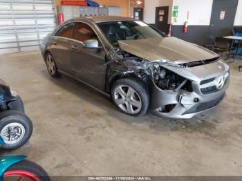  Salvage Mercedes-Benz Cla-class