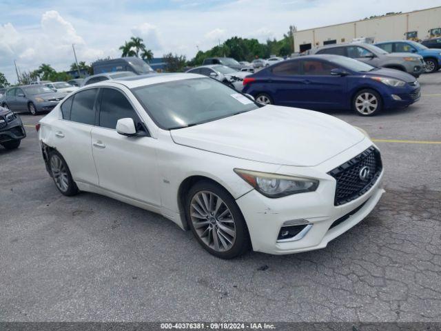  Salvage INFINITI Q50