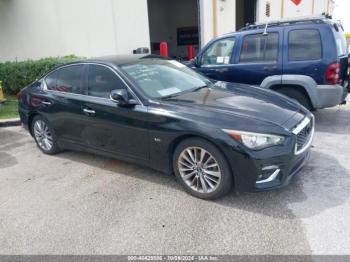  Salvage INFINITI Q50