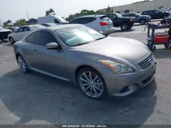  Salvage INFINITI G37