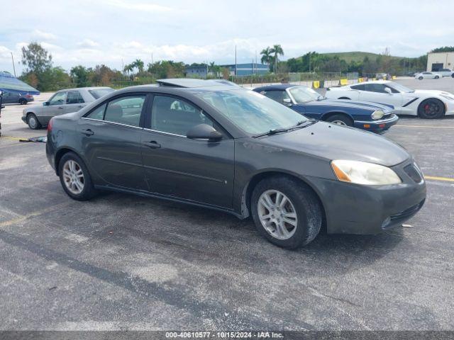  Salvage Pontiac G6