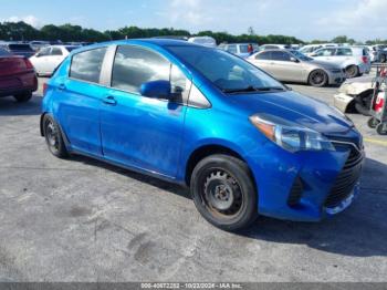  Salvage Toyota Yaris