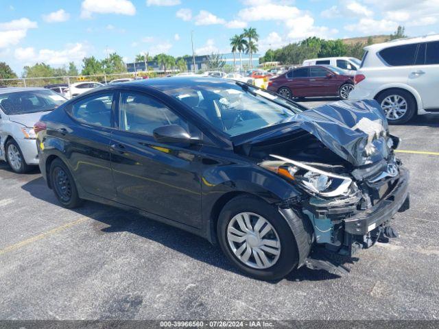  Salvage Hyundai ELANTRA